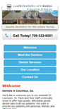 Mobile Screenshot of gentledentistryofcolumbus.com